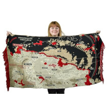 Warhammer 40,000 Galaxy Map Blanket – Officially Licensed Fleece Throw, Soft Warm Home Blanket, Gift for Warhammer 40k Fans