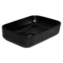 Matte Black Countertop Basin/Sink 500mm Width Short Projection