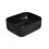 Matte Black Rectangular Countertop Basin 400mm Short Projection 1