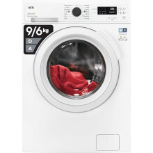 AEG Washer Dryer LWX60966B, 9 kg/6 kg, 1600 rpm, White