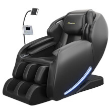 Real Relax 2026 Full Body Massage Chair,Zero Gravity SL-Track Shiatsu Massage Recliner with Upgraded Phone Holder,Child Lock, Pause Button and LED