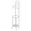 Galileo Esté White Iron Toilet Roll Holder 1