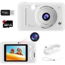 Kids Camera 4K 48MP 2.7" Screen 32GB Card