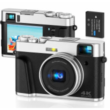 4K Digital Camera 48MP Auto Focus Optical Viewfinder 16X Zoom