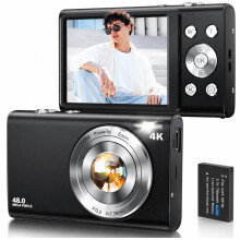 4K Digital Camera 48MP Auto Focus 16X Zoom 32GB Card