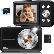 Kids Camera 44MP 1080P 16X Zoom with 32GB Card