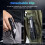High Lumens Powerful Flashlight, USB Rechargeable Zoomable Waterproof Super Bright 7 Modes 4