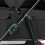Pet Stroller With Brake Basket Canopy for Small to Medium Sized Pets Black 5