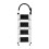 4 Step Folding Step Ladder with Slip Resistant Wide Steps for Kitchen White 3
