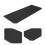 Wall?Mounted Folding Drop?Down Table, Foldable Wall Table, Space?Saving Floating Desk for Kitchen Dining Room 60x30cm Black 5