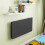 Wall?Mounted Folding Drop?Down Table, Foldable Wall Table, Space?Saving Floating Desk for Kitchen Dining Room 60x30cm Black 9