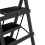 3 Step Folding Step Ladder with Slip Resistant Wide Steps for Kitchen Black 4