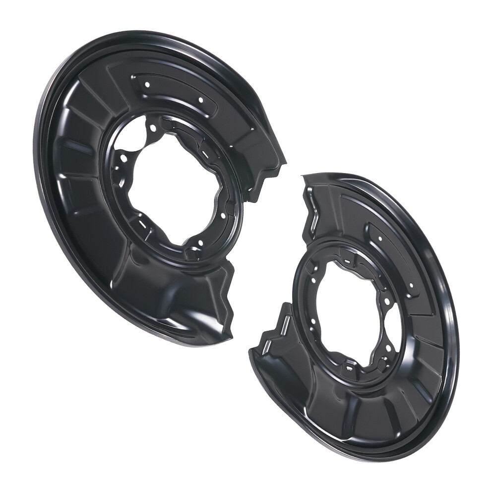 Brake Backing Plate Rear Set For Mercedes C180 C200 C220 C250 W204 2007-2014