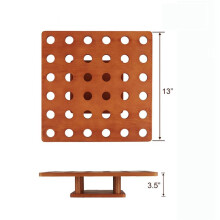 2X Ice Cream Holder 36 Holes Ice Cream Cone Holder Food Display Stand Food Cone Holder