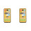 2X Wireless Switches 3-Speed Timing Remote Control for E27 Ceiling Fan Light 1-4h Timing Remote Control 1