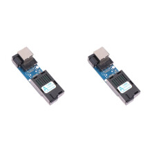 2X Convertidor de Medios de Fibra Óptica Gigabit 10/100/1000Mbps Monomodo 3 UPC/APC Puerto SC Estilo: A
