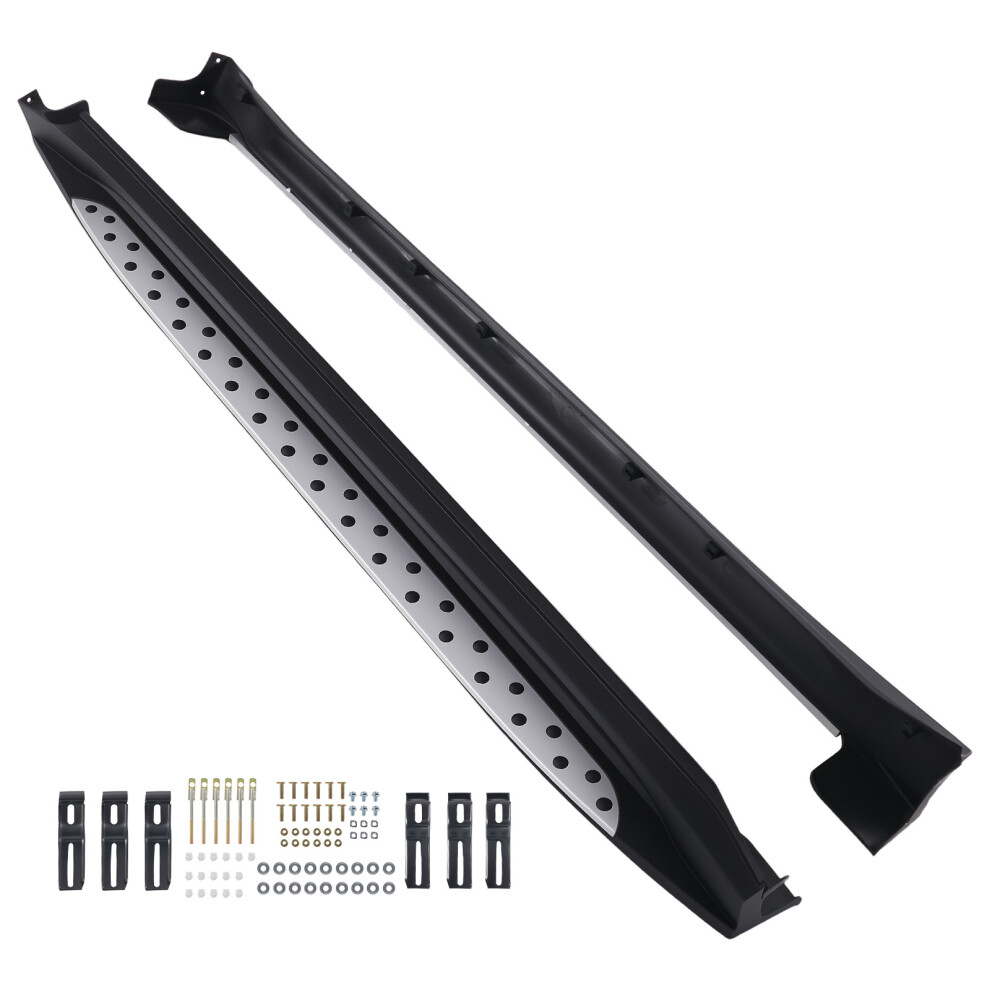 Aluminum Side Steps Bars For Hyundai Tucson Tl Mk3 2015-2020 Running Boards New