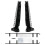Aluminium Side Step for Volvo XC60 2012-17 Running Board Left Right ABS Black 1
