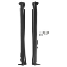 Aluminum Side Step for Mercedes-Benz W164 ML350 ML500 ML550 2006-2011 4.7"