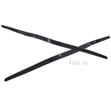 2x Side Skirts Extension Blades Lip Set for BMW F32 F33 F36 4 Series 2014-19 New