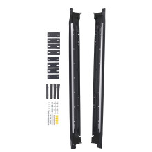 Side Steps Running Boards for KIA SPORTAGE QL MK4 2016-21 Black Step Pair
