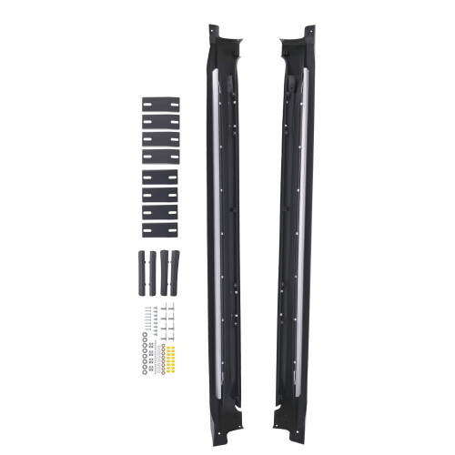 Side Steps Running Boards for KIA SPORTAGE QL MK4 2016-21 Black Step Pair