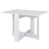 Folding Dining Table, Space?Saving Extendable Kitchen Table, Table for Small Home White 1