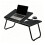 Folding Laptop Table Simple Computer Desk Multifunction  Laptop Desk black 1