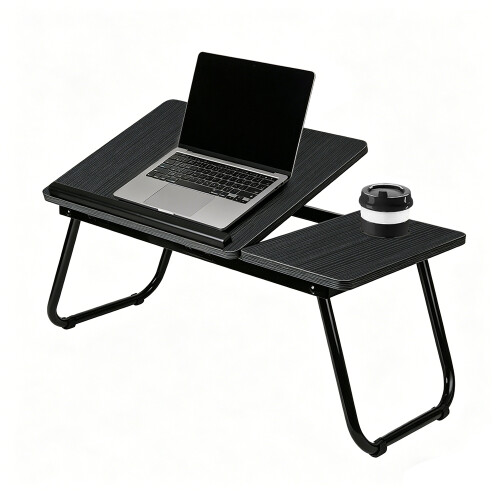 Folding Laptop Table Simple Computer Desk Multifunction  Laptop Desk black