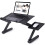 Laptop Stand Riser Holder Folding Adjustable Vented Laptop Stand Black 1
