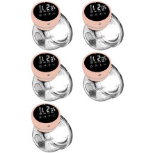 5X Electric Wearable Breast Pump Hands Free Portable Automatic Breast Pump Breast Milk Machine and Baby Supplies