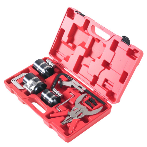 11* Engine Piston Ring Service Kit Compressor Pliers Groove Cleaner Tool 2