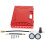 Car Petrol Engine Cylinder Pressure Leak Down Tester Compression Gauge Test Kit 2
