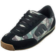 (38.5) Etnies LOCUT 2K Skate Trainers in Black Camouflage Unisex
