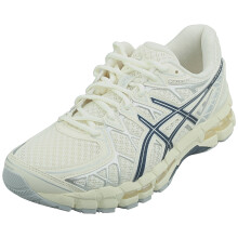 (6.5) Asics Gel-kayano 20 Unisex Running Trainers in Cream