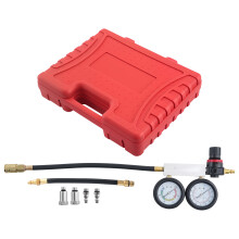 Car Petrol Engine Cylinder Pressure Leak Down Tester Compression Gauge Test Kit