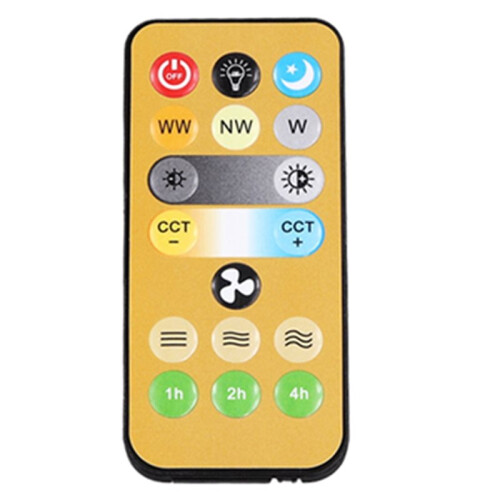 2X Wireless Switches 3-Speed Timing Remote Control for E27 Ceiling Fan Light 1-4h Timing Remote Control 1