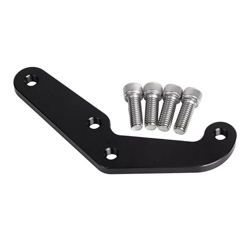 2X 4-Piston Front Brake Caliper Bracket for  Softail Dyna Sportster Touring 1
