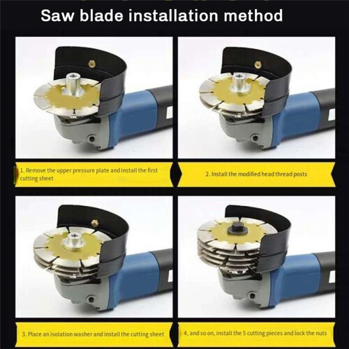 M10 Angle Grinder to Grooving Machine Adapter 100/125 Type Angle Grinder Polisher Power Tools