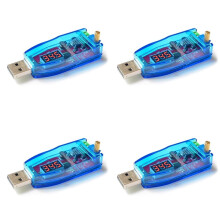 4X - 5 V Bis 3,3 V 9 V 12 V 24 V USB Step /Down Stromversorgungsmodul Einstellbarer Boost Buck Converter Out 1,0 V-24 V Rot