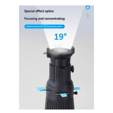 Focalize Snoot Photography Photo Condenser with Geometric Sheet Shapes Gobo Filter Gels for Photo Studio