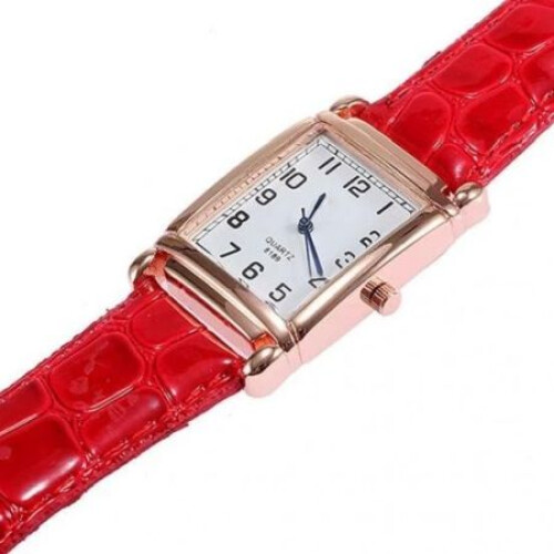WoMaGe Womans Luxury Retro-style Fashion Rectangular Quartz Wristwatch 2