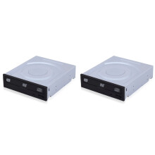 2X Desktopcomputer met Ingebouwde Optische Drive Interne Drive DVD/CD-Brander