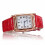 WoMaGe Womans Luxury Retro-style Fashion Rectangular Quartz Wristwatch 4