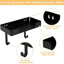 Suporte para Tábua Passar Roupa para Montagem Na Parede, Suporte para Tábua Passar Roupa para Montagem Na Parede Armazenamento para Tábua Passar