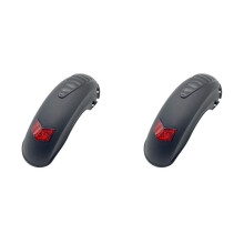 2X for M4 Electric Scooter Rear with Brake Light Widened Mudguard Mud Guard Protection Kickscooter Wings