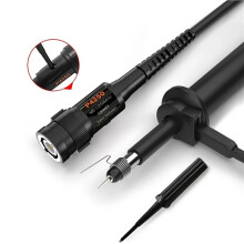 P4250 2pcs 250MHz 2KV High Voltage Oscilloscope Probe 100x Safety Insulated BNC Plug Universal Interface