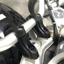 Motorcycle Handlebar Riser Mount Extension Clamps for R NINE T RNINET R9T R 9 T 2014-2023 Silver