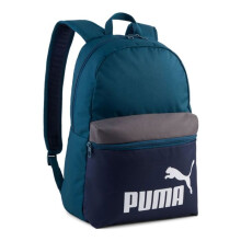 PUMA Zaino petrolio grigio per donna e uomo - Zaino Phase Color Block Petrolio di Mezzanotte - Grigio Melanconico 351716