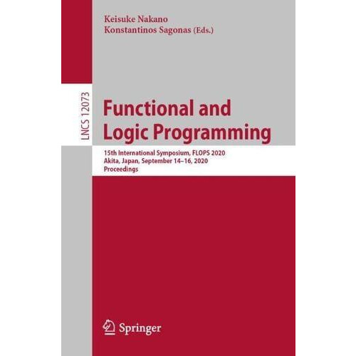 Functional and Logic Programming 15th International Symposium FLOPS 20